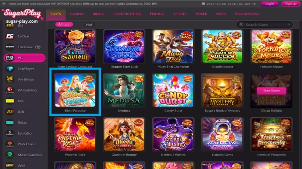 Syempre dito! Bilang karagdagan sa demo mode, ang Sugarplay Online Casino ay nagbibigay din ng real money