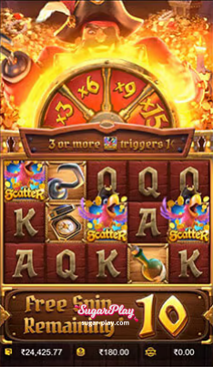 PG Captains Bounty Slot Game Big Winner