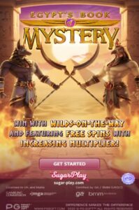 PG Egypts Book Of Mystery Slot Game