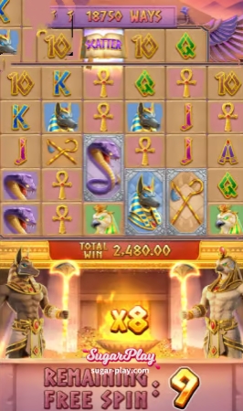 PG Egypts Book of Mysteries Slot Game Big Winner