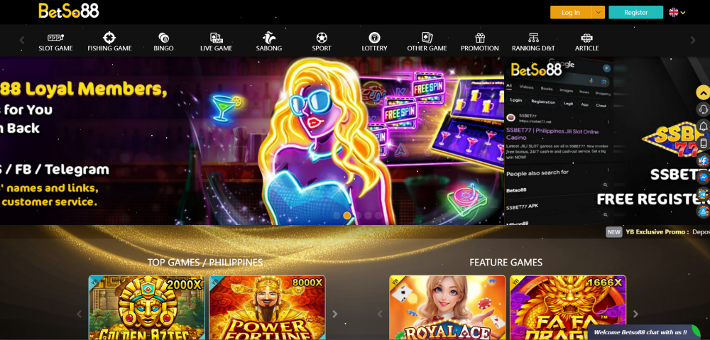 Betso88 Huge range of online slots to play