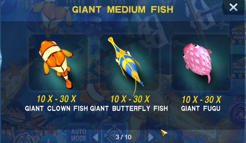 Giant Medium Fish